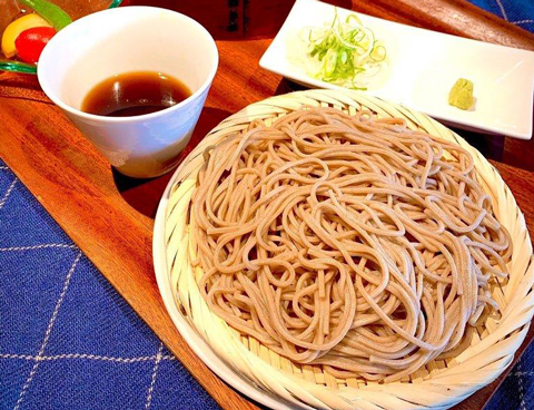 こだわりの蕎麦(ざる蕎麦)